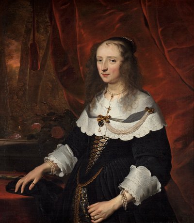 Unknown Lady by Jacob Adriensz Backer